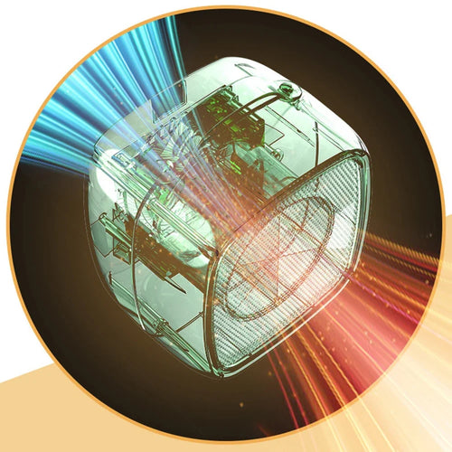 500W PTC Ceramic Portable Mini Heater for Indoor Office Fast Heating Quiet Warm Air Warmer for Winter